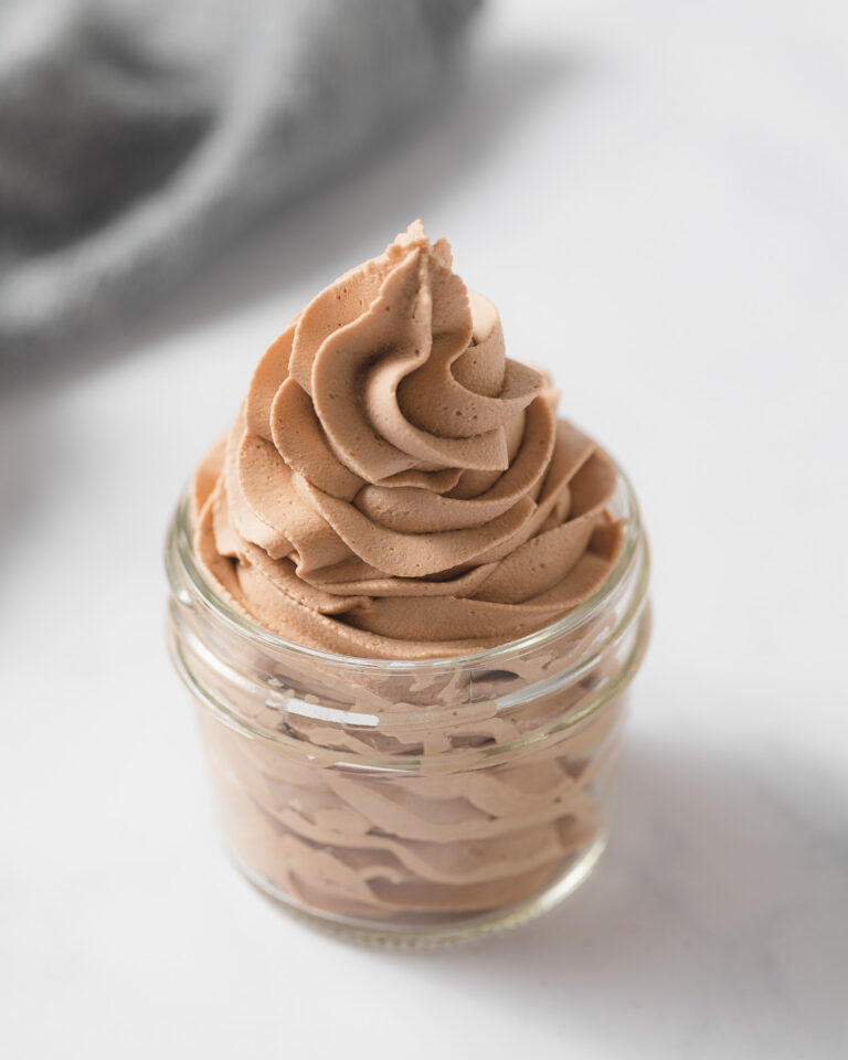 Image result for Chocolate Whipped Cream (Stabilized) - Elle Makes Dessert