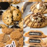 A variety of peanut butter cookies with the words, "Easy Peanut Butter Cookie Recipes".